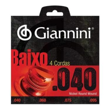 Imagem de Encordoamento p/ baixo giannini 4c. (0.40) geebrl