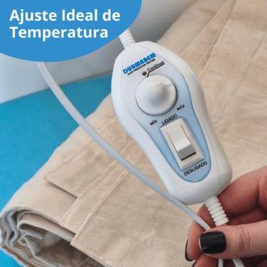 Imagem de Lençol Térmico Queen Size com Temperatura ajustável por Potenciômetro 