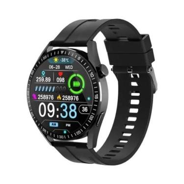 Imagem de Relógio Inteligente Bluetooth Unissex Ola Esporte GT5Pro Com GPS, Moni