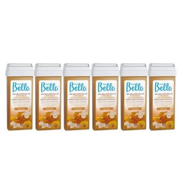 Imagem de Kit Cera Depil Bella Roll-on Camomila com Calêndula 6 unidades