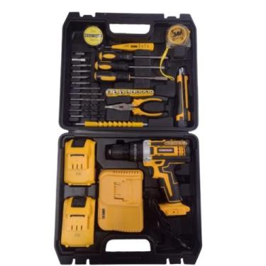 Imagem de Parafusadeira 2 baterias e ferramentas - Shark Blue