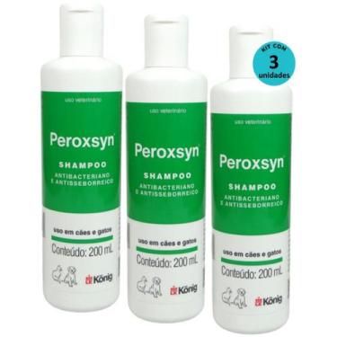 Imagem de Kit Shampoo Peroxsyn Konig 200ml Com 3 unidades