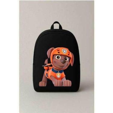 Imagem de Mochila Escolar Estampada Cachorrinho Bombeiro Fofo Bolsa Ideal Para P