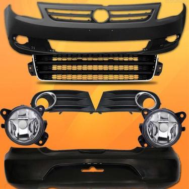 Imagem de Parachoque Completo Gol G5 2009/2013 Preto Para Pintura - DFEB