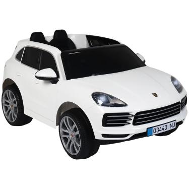 Imagem de Carro Elétrico Infantil Porsche Cayenne S 12V Branco Bel