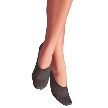 Imagem de Kit 6 pares meia selene fio 40 original invisivel soquete, Preto, Kit 