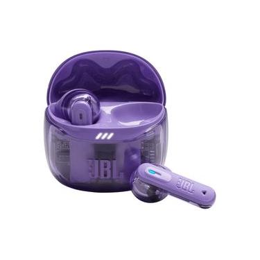 Imagem de Fone de Ouvido Bluetooth JBL Tune Flex 2 Ghost Roxo