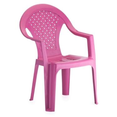 Imagem de Cadeira Infantil de Plástico Super Resistente - Confortável e Segura para Crianças de 2 a 6 Anos | Antiderrapante e Fácil de Limpar