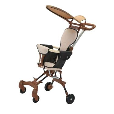 Imagem de Luwecf Carrinho de Bebê Portátil Acessório para Parque Ao Ar Livre, Café