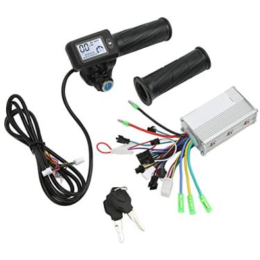 Imagem de KIMISS Kit de Controlador de Motor Sem Escova para Veículo Elétrico 36V 48V 350W Com Display LCD - Controlador de Bicicleta Elétrica de Fácil Instalação para Scooters e Bicicletas Elétricas