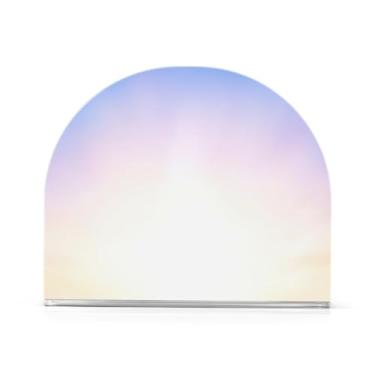 Imagem de Porta-guardanapos de cozinha pastel Soft Blur, porta-guardanapos para guardanapos de pano, 1 pacote, suporte de acrílico antiderrapante