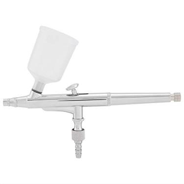 Imagem de GLOGLOW Kit de Outras Necessidades Diárias Domésticas, Construção Em Cobre, Bico de 0,5 Mm, Copos de 20 Cc e 40 Cc, para Arte Em Unhas, Pintura Corporal, Aerógrafo de Dupla Ação para Decoração de Bolos Nan (0,3 mm)