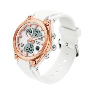 Imagem de Relógio De Pulso Digital Esportivo SANDA LED Cronógrafo Quartz Para Mu