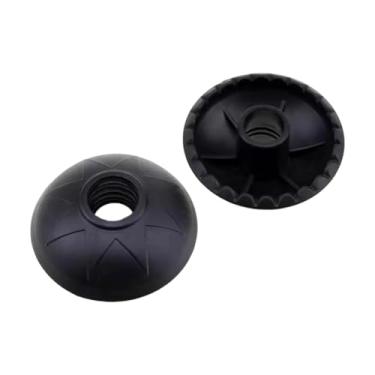 Imagem de UGPLM 2x Bastões de Trekking Redondos para Neve E Esqui com Cestos para Lama, Impermeáveis ​​e Úteis para Caminhadas Na Lama