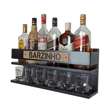 Imagem de Barzinho para Sala Barzinho de Parede - Barzinho - Preto - Co2Beer
