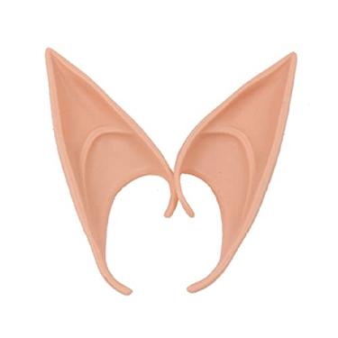 Imagem de Orelhas de Elfo Halloween Props Látex para Festas Cosplay e Baile