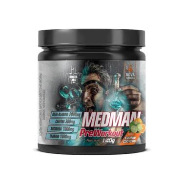 Imagem de Pre treino medman health labs 140g frutas citricas