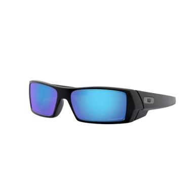 Imagem de Óculos de Sol Oakley Polarizado Gascan 0OO9014 901450 Tam 60 / Preto Fosco - Lentes Prizm Sapphr Irid Polar