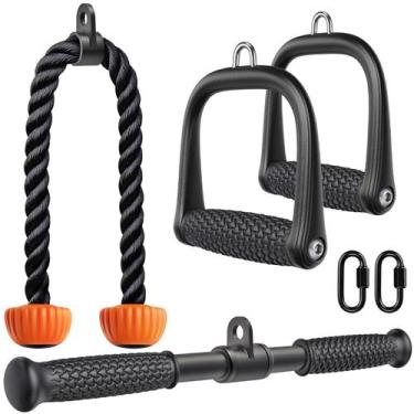 Imagem de  Conjunto de Accesorios para Máquina de Poleas SELEWARE para Gimnasio 