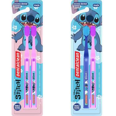 Imagem de ESCOVA DENTAL JUVENIL MACIA - DISNEY STITCH - DENTALCLEN