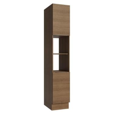 Imagem de Paneleiro 40 cm 2 Portas e 2 Nichos Rustic Stella Madesa, Rustic
