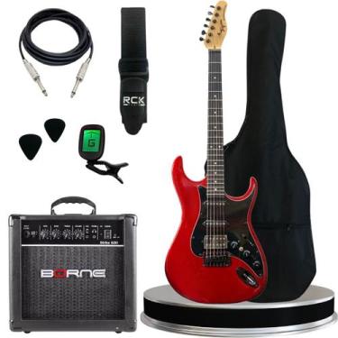 Imagem de Kit Guitarra Tagima Sixmart Completo, Smart-S CA