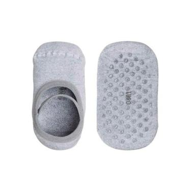 Imagem de Meia Sapatilha Infantil Lupo 02627-004 Antiderrapante Algodão T. 24/29