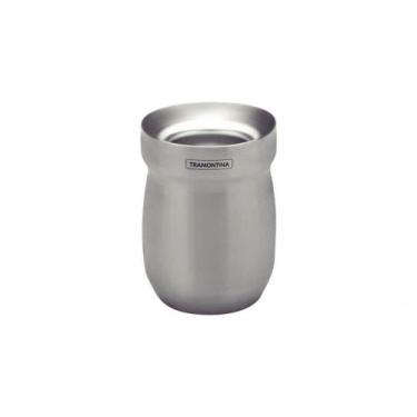 Imagem de Cuia Térmica Tramontina Em Aço Inox 240ml
