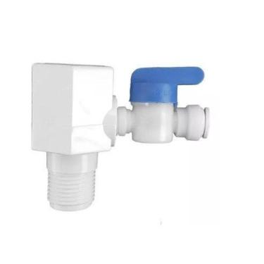 Imagem de Registro Adaptador Torneira Rosca 1X2 com Saída 1X4 para Filtro Purifi
