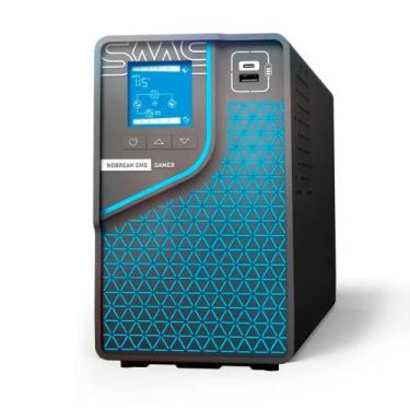Imagem de No-Break Gamer 2000VA SMS - Entrada e Saída Bivolt - Senoidal - RGB - 