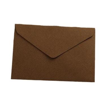 Imagem de Envelope De Linho Vintage Com Textura, 20 Unidades, Papel Especial Est