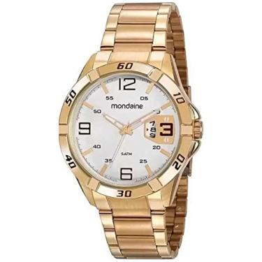 Imagem de Relogio Mondaine Masculino Ref: 53834gpmvde4 Casual Dourado