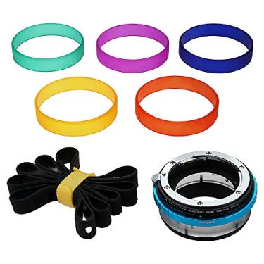 Imagem de Adaptador ArtFX ColorFlare para Nikon Nikkor F Mount G-Type D/SLR Lens para Sony Alpha E-Mount Mirrorless Camera Body - Adaptador indutor de vazamento de luz/flare da Fotodiox Pro