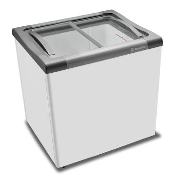 Imagem de Freezer Expositor Horizontal Metalfrio 144 Litros Branco