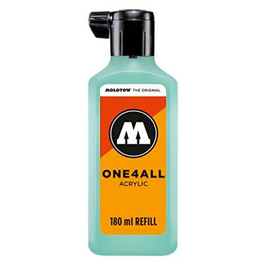 Imagem de Molotow Refil de tinta acrílica ONE4ALL para marcador de tinta Molotow ONE4all, Lago Blue Pastel, frasco de 180 ml, 1 cada (692.020)