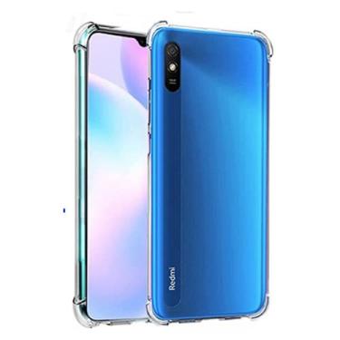 Imagem de Capa Capinha Anti Shock Xiaomi Redmi 9A 6.53", Capa Anti-Impacto, Transparente