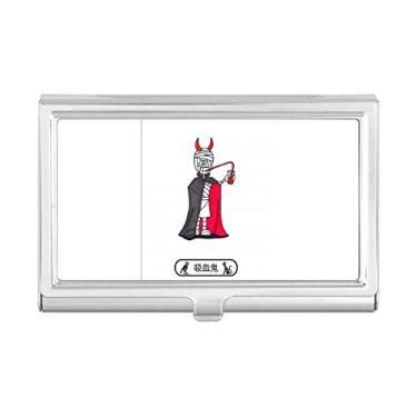 Imagem de Carteira de bolso com compartimento para cartões de visita e vampiro Hórus Egypt Mummy Halloween