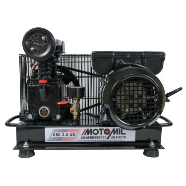 Imagem de Compressor de Ar 140 Libras 2 Polos CMI-3,0/AD 110/220V Monofásico - Motomil