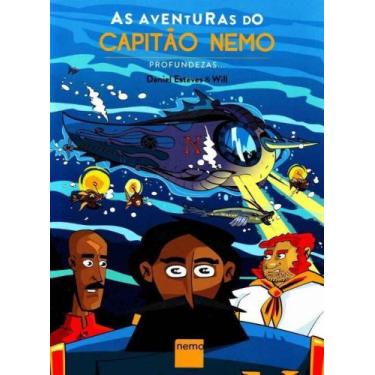 Imagem de Livro - As Aventuras Do Capitão Nemo: Profundezas...