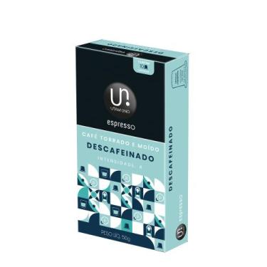Imagem de Utam Uno Espresso Descafeinado 10 Cápsulas - Compatíveis Nespresso*