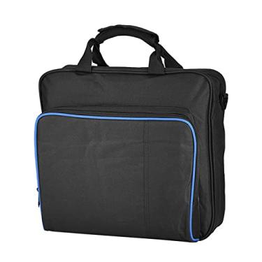 Imagem de Estojo De Transporte Para Viagem, Bolsa De Ombro Preta Portátil De Nylon, Bolsa De Ombro Protetora Preta Para Sistema De Jogo PS4 Pro - Estojo De Armazenamento Adequado Para Viagem