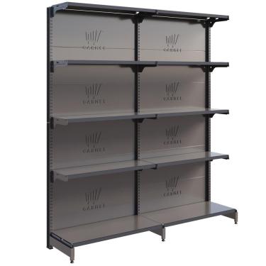 Imagem de Gôndola Fit 40 Parede 1 Inicial E 1 Continuação 2,02m Farmácia Comercio - Amapá