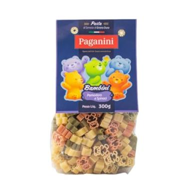 Imagem de Macarrão Bambini Ursinhos Tricolore Paganini 300g
