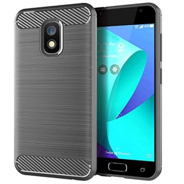 Imagem de Capa ASUS ZenFone V Live, com sensação suave, proteção total, anti-arranhões e impressões digitais + capa de celular resistente a arranhões para ASUS ZenFone V Live