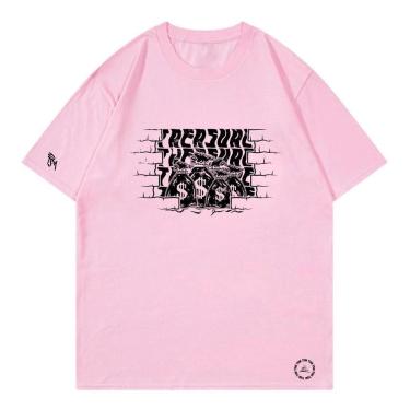 Imagem de Blusa Camiseta T-shirt Casual Elegância Simples Dinheiro Top-Unissex