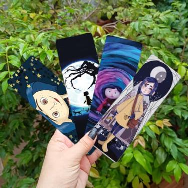 Imagem de Kit com 4 Marcadores de Paginas Modelo Coraline