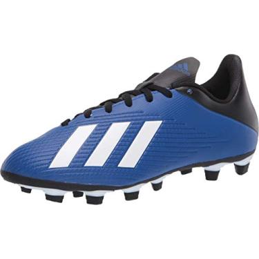 Imagem de adidas Tênis de futebol masculino X 19.4 FxG, Team Royal Azul/Ftwr Branco/Core Black, 10.5