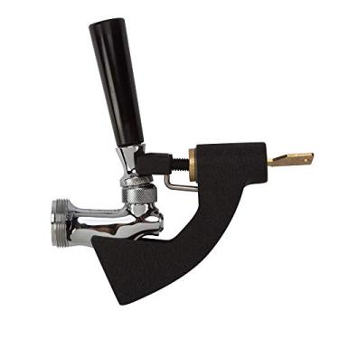 Imagem de B.V.L. Bloqueio de torneira de cerveja de alumínio Draft Controls Ltd para Kegerators preto