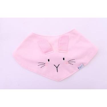 Imagem de Zip - Babador Bandana Coelho Rosa