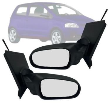 Imagem de Par Retrovisor Fox Com Controle 2/4 Portas 2003 À 2010 - RETROVEX